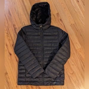 Lands' End Kid's ThermoPlume Hooded Jacket L(10-12)